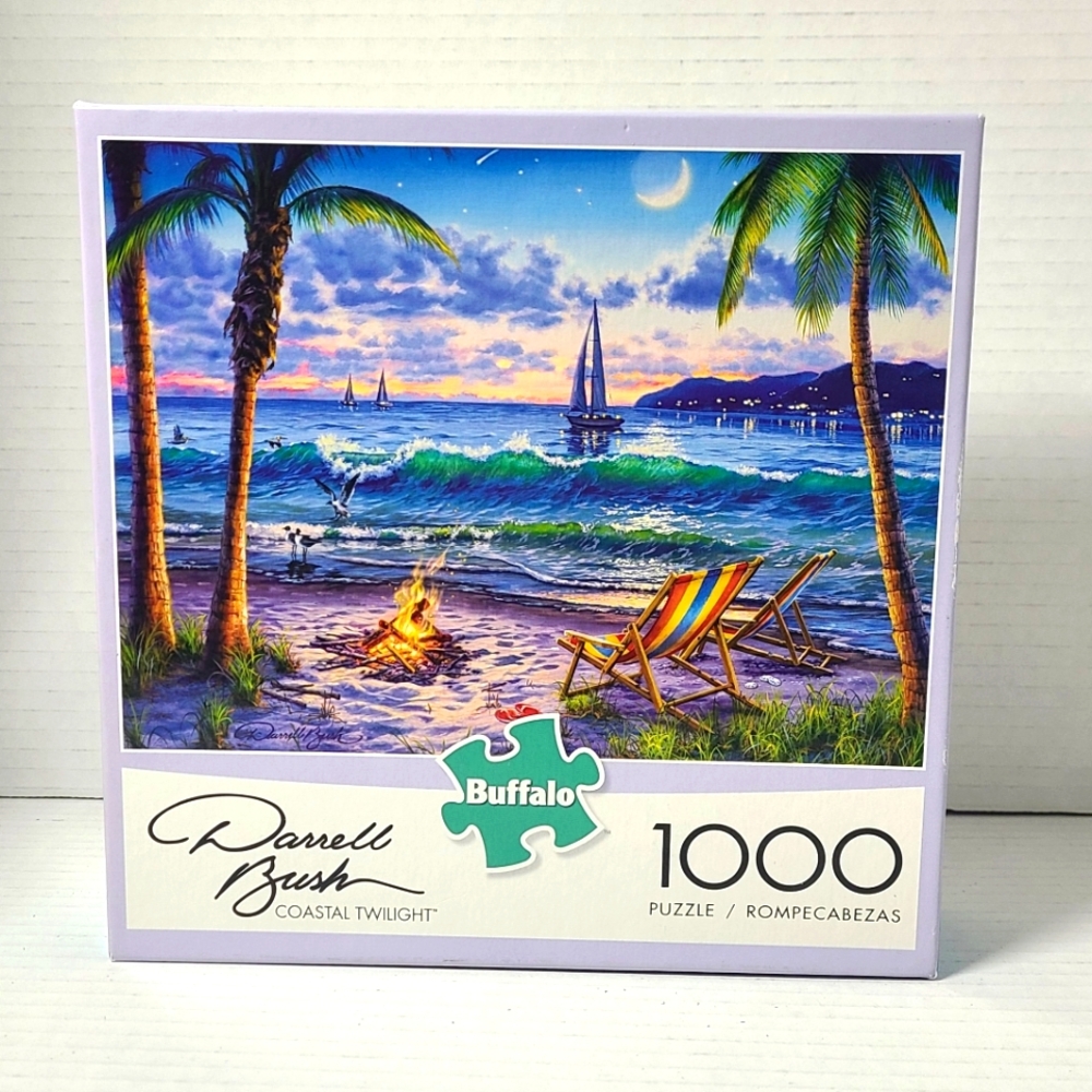 Buffalo Coastal Twilight 1000 pieces Puzzle w/Poster #91210